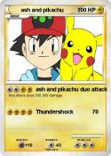 ash and pikachu