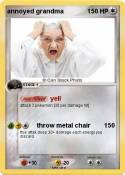 annoyed grandma