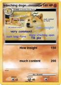 Inteching doge
