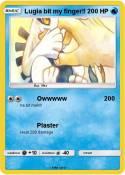 Lugia bit my