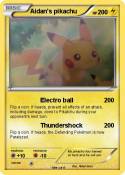 Aidan's pikachu