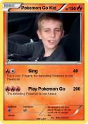 Pokemon Go Kid