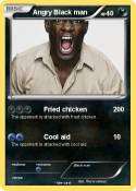 Angry Black man