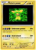 Pichu's power