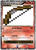 bow and arrow