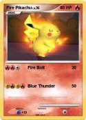Fire Pikachu