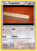 Jenga block