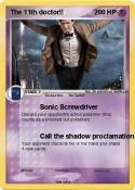 The 11th doctor