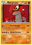 Baby groudon