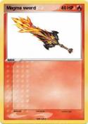 Magma sword