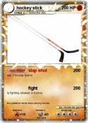 hockey stick