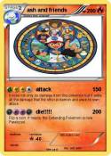 ash and friends