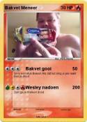 Bakvet Meneer
