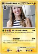 Mrs Hendrickson