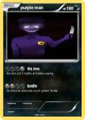 purple man
