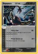 Rayquaza LV ex