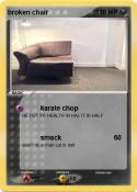 broken chair