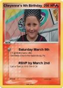 Cheyenne's 9th