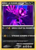 SONIC LE RODER