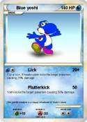 Blue yoshi