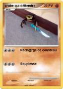 crabe qui déffe