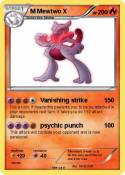 M Mewtwo X