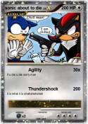 sonic about to