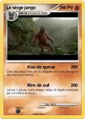 Le singe jango