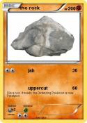 the rock