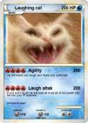 Laughing cat