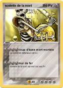 scelette de la