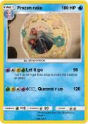 Frozen cake