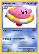 kirby in a toto