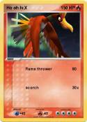 Ho oh lv.X