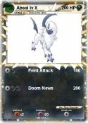 Absol lv X
