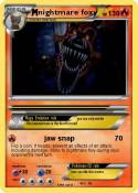 nightmare foxy