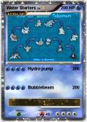 Water Starters
