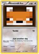 Minecraft fox