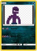 Purple man
