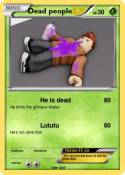 Dead people