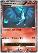 blue charizard