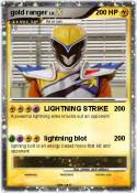 gold ranger