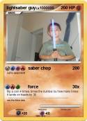 lightsaber guy
