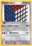 Complex Rubics