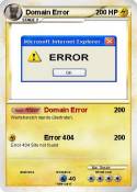 Domain Error