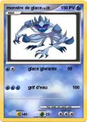 monstre de glac