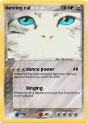 dancing cat