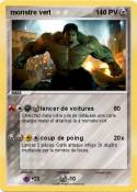 monstre vert