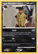 Gavin dinosaur