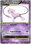 mew y mewtwo